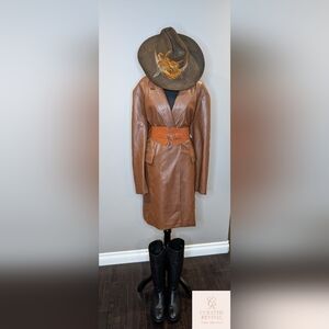 Avec Les Filles Cognac Faux Leather Jacket – Size 3X (NWT)